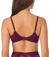Le Mystere Lace Allure Unlined Scoop Neck Adjustable Bra