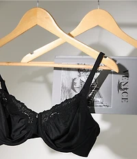 Le Mystere Lace Allure Unlined Underwire Bra