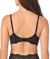Le Mystere Lurex Lace Allure Cut & Sewn Padded Demi Bra