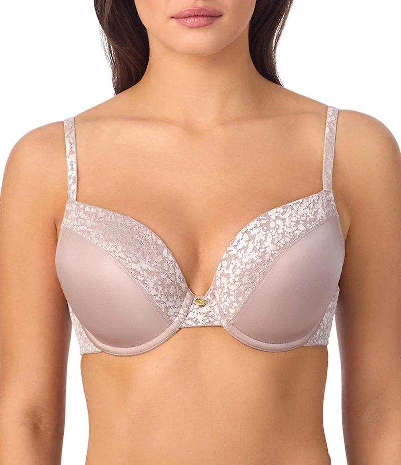 Le Mystere Safari Plunge Full-Busted Contour Underwire Square Back T-Shirt Bra
