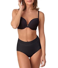 Le Mystere Safari Plunge Full-Busted Contour Underwire Square Back T-Shirt Bra