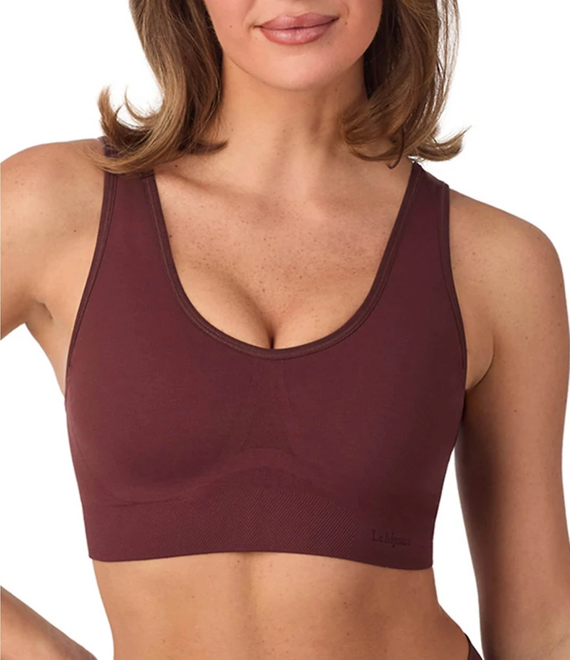 Le Mystere Seamless Comfort Wire-Free Back Smoother Bra