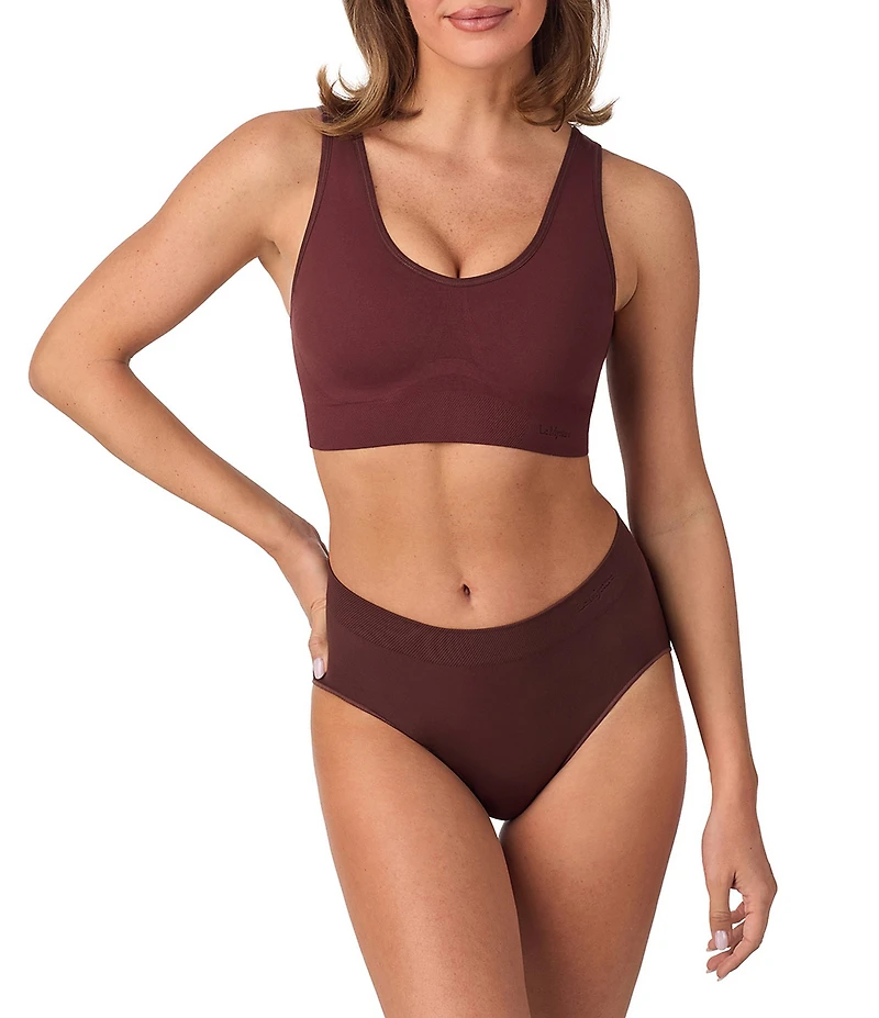 Le Mystere Seamless Comfort Wire-Free Back Smoother Bra
