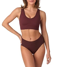 Le Mystere Seamless Comfort Wire-Free Back Smoother Bra