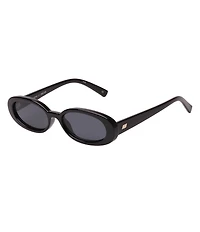 Le Specs Outta Love Oval 51mm Sunglasses