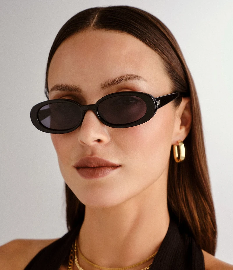 Le Specs Outta Love Oval 51mm Sunglasses