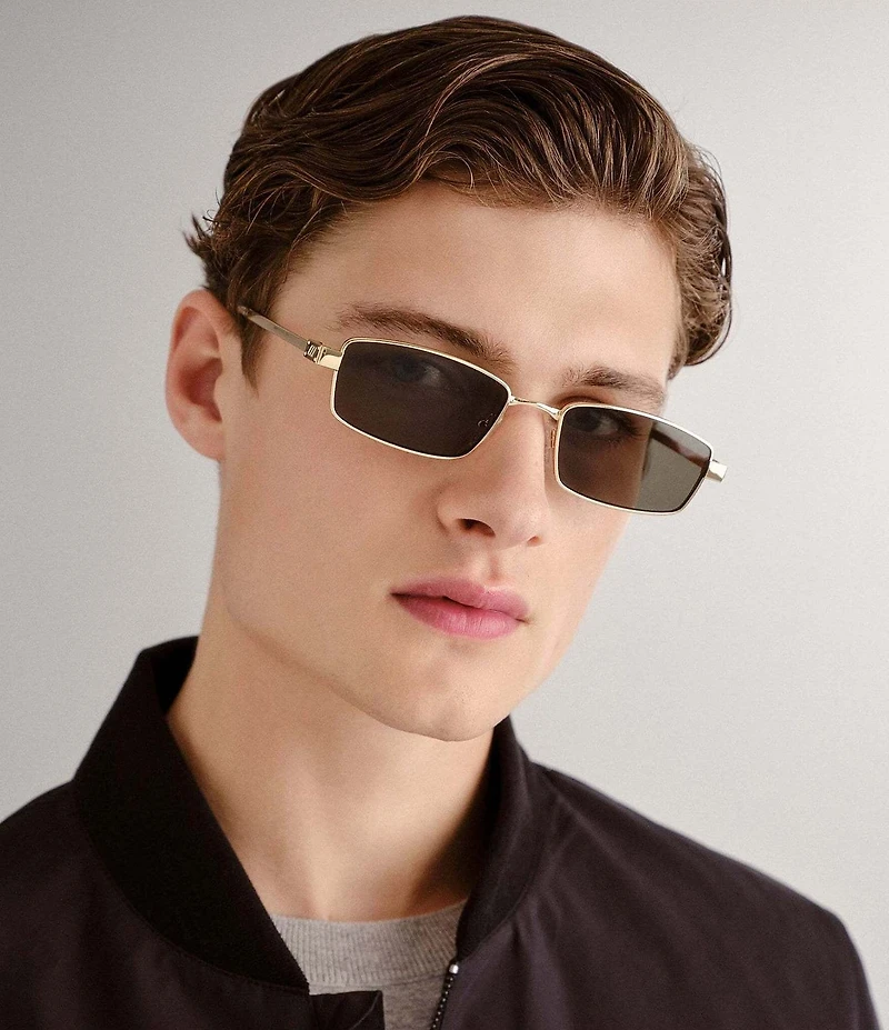 Le Specs Unisex Bizarro 32mm Rectangle Sunglasses