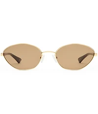 Le Specs Unisex Le Bebe 58mm Oval Sunglasses
