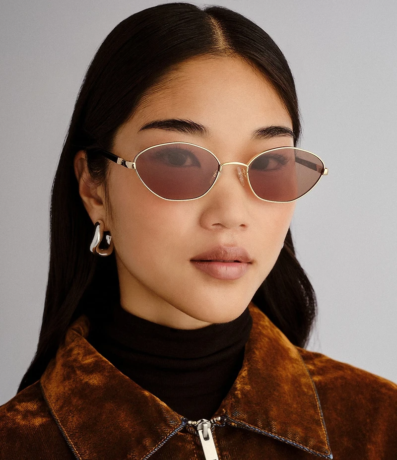 Le Specs Unisex Le Bebe 58mm Oval Sunglasses