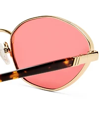 Le Specs Unisex Le Bebe 58mm Oval Sunglasses