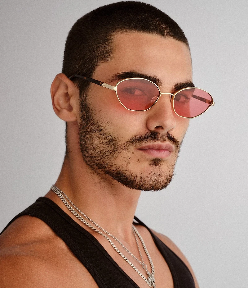 Le Specs Unisex Le Bebe 58mm Oval Sunglasses