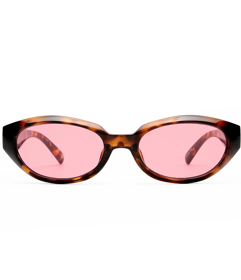 Le Specs Unisex Le Bijou 55mm Oval Sunglasses