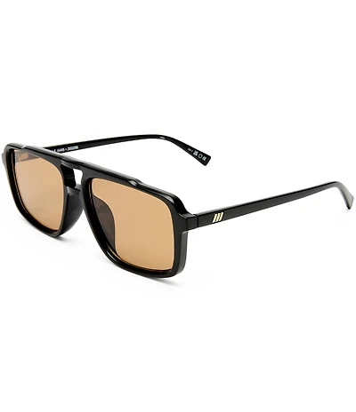 Le Specs Unisex Le Gars 57mm Aviator Sunglasses