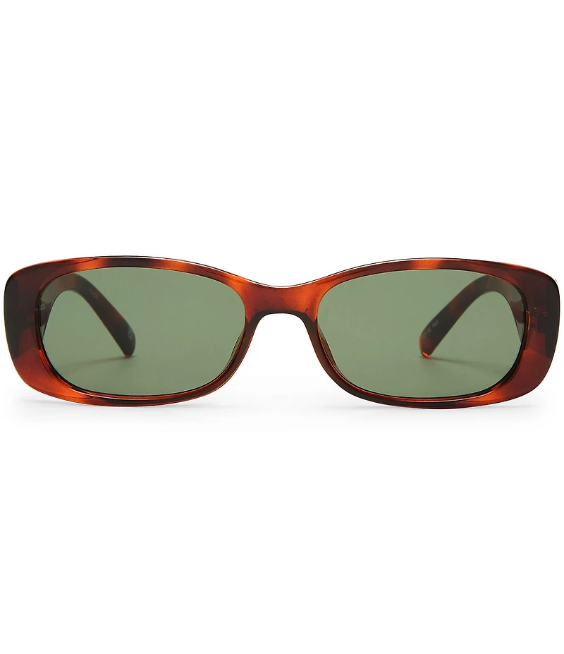 Le Specs Unisex Unreal! 52mm Tortoise Rectangle Sunglasses