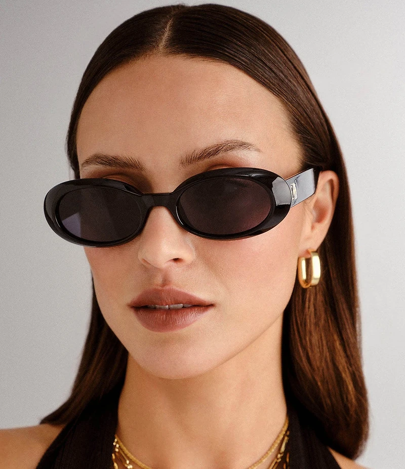Le Specs Unisex Work It! 53mm Oval Sunglasses