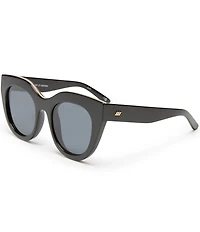 Le Specs Women's Air Heart 51mm Cat Eye Polarized Sunglasses
