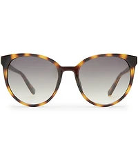 Le Specs Women's Armada 54mm Tortoise Round Sunglasses