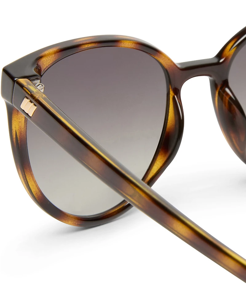 Le Specs Women's Armada 54mm Tortoise Round Sunglasses