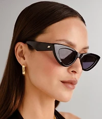 Le Specs Women's Hypnosis 50mm Cat Eye Sunglasses
