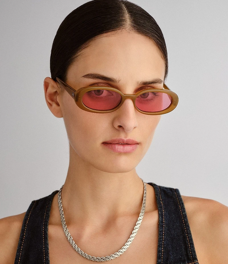 Le Specs Women's Outta Love 51mm Oval Sunglasses
