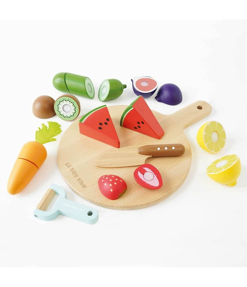 Le Toy Van Chopping Board & Super Foods Set