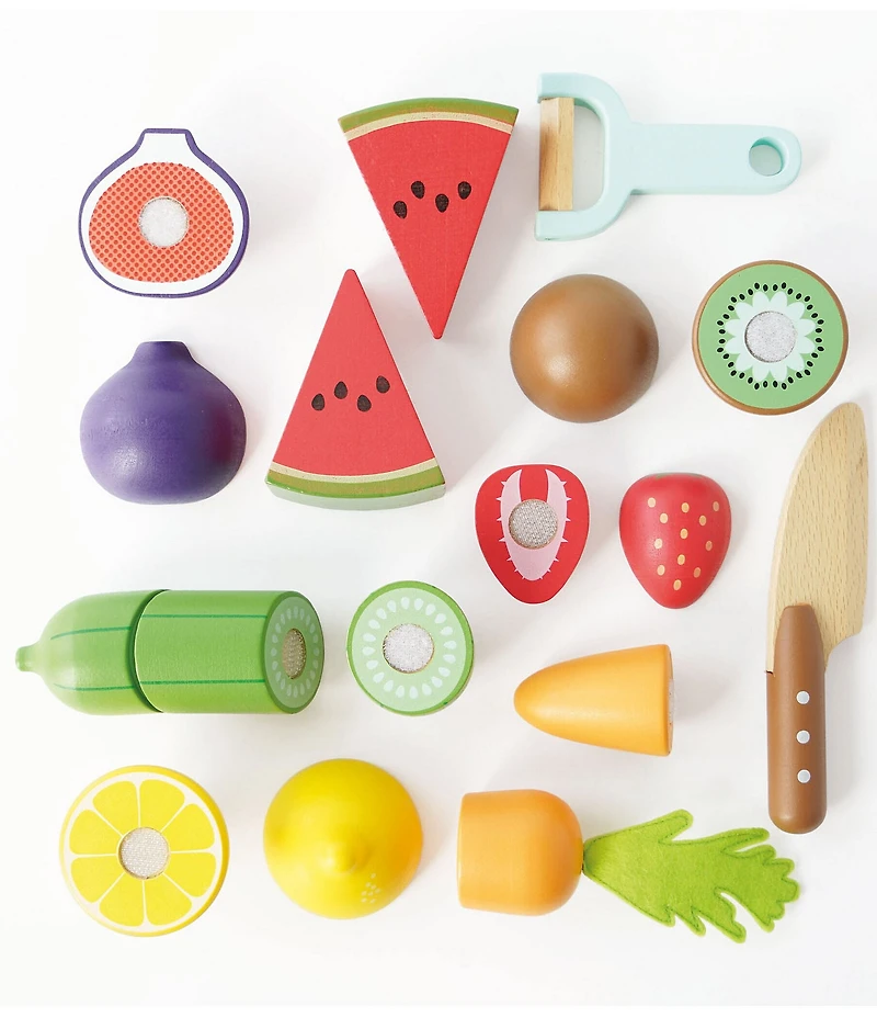 Le Toy Van Chopping Board & Super Foods Set
