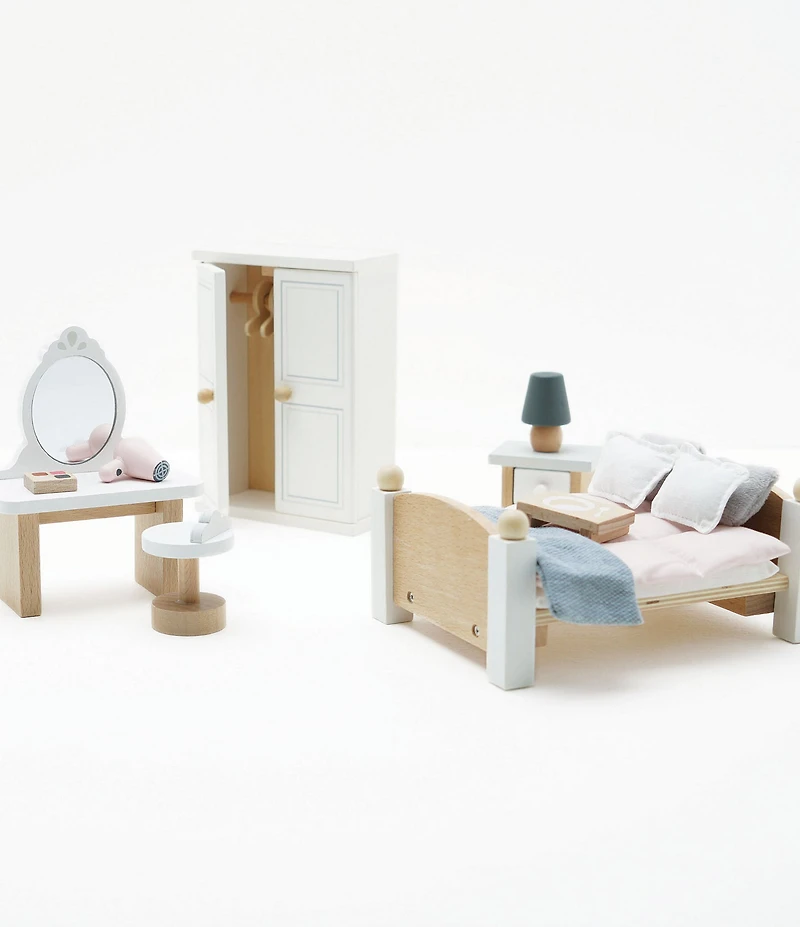 Le Toy Van Daisylane Bedroom Furniture Set for Dollhouse