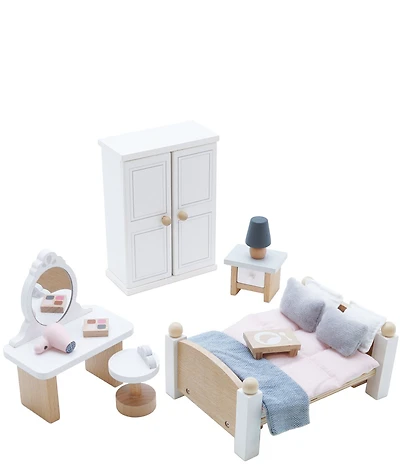 Le Toy Van Daisylane Bedroom Furniture Set for Dollhouse