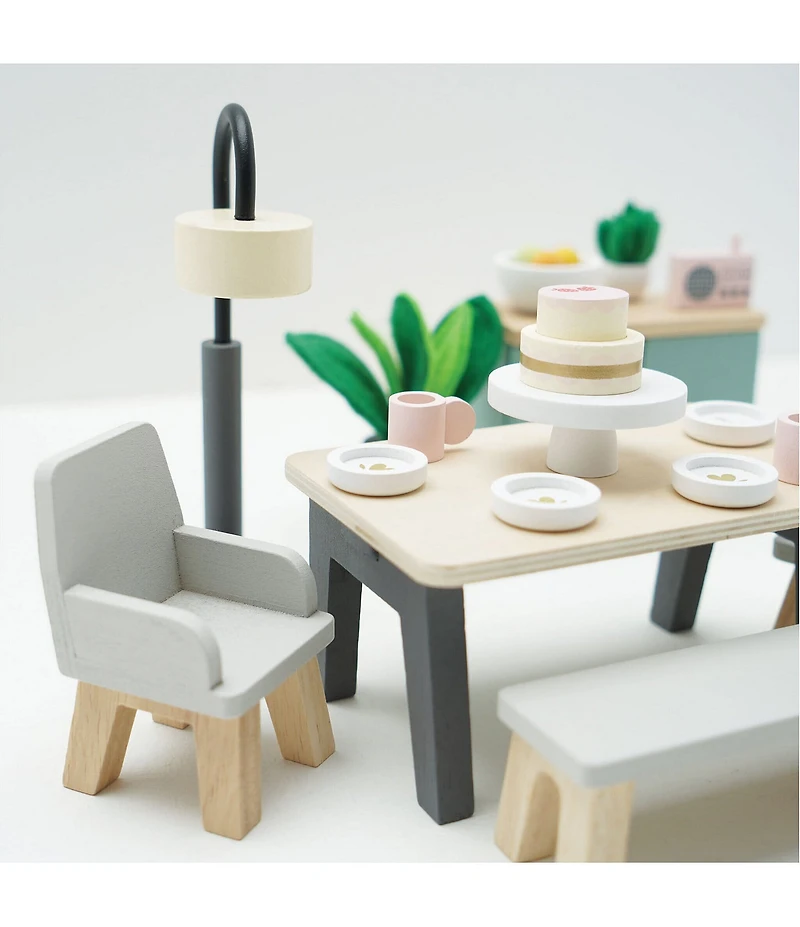 Le Toy Van Daisylane Dining Room Furniture Set for Dollhouse