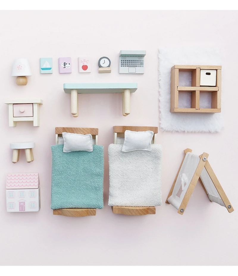 Le Toy Van Daisylane Dollhouse Child Bedroom Set