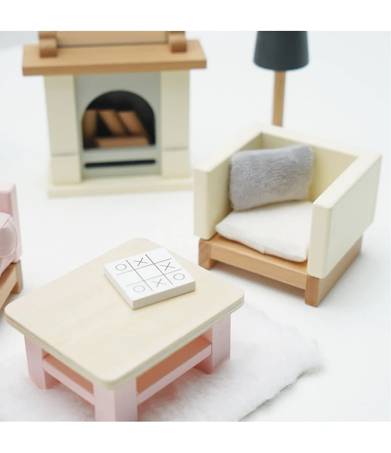 Le Toy Van Daisylane Sitting Room Furniture Set for Dollhouse