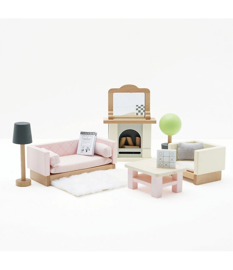 Le Toy Van Daisylane Sitting Room Furniture Set for Dollhouse