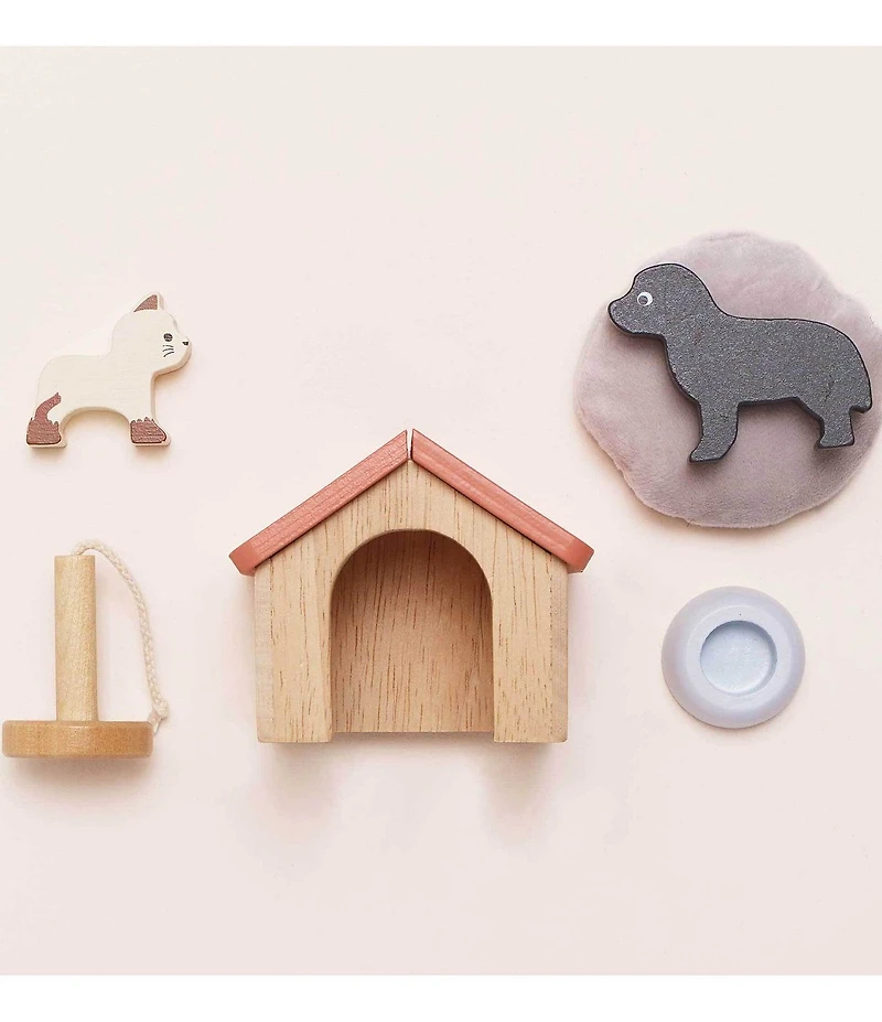 Le Toy Van Daisylane Wooden Pet Set for Dollhouse