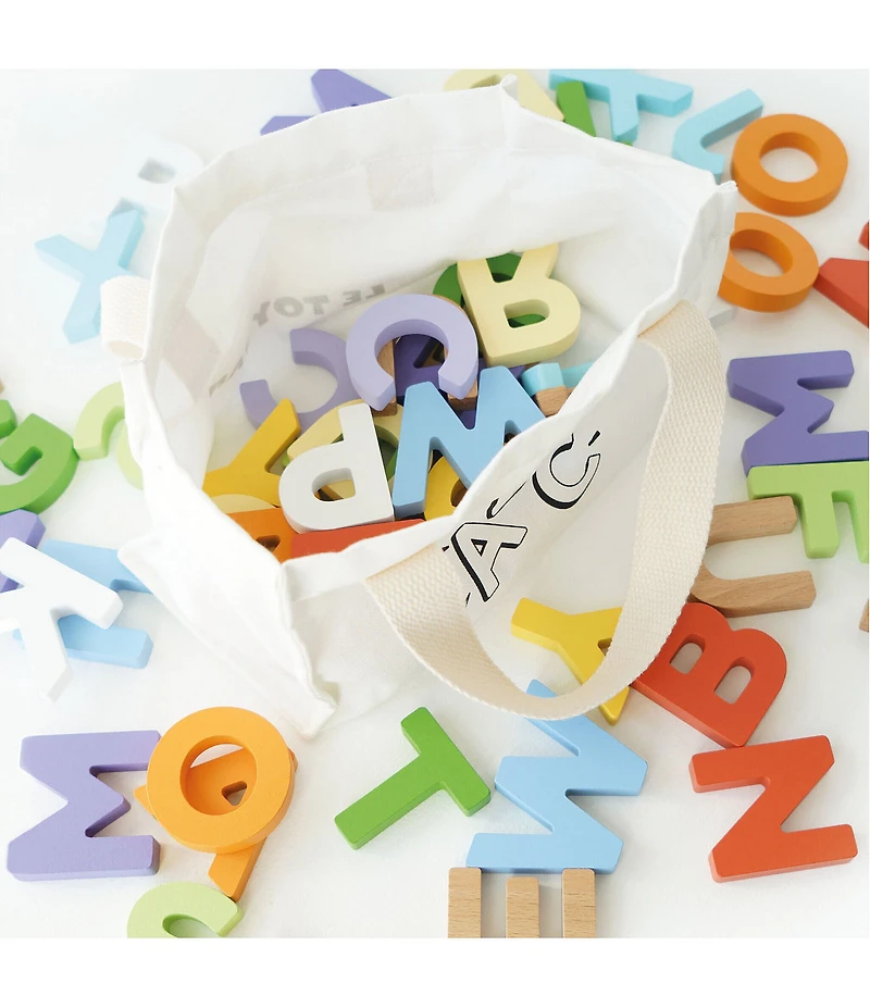 Le Toy Van Letters in a Bag 60-Piece Set
