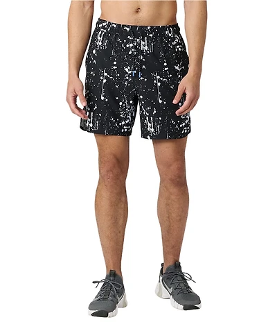 Legends Luka 7#double; Inseam Patterned Shorts
