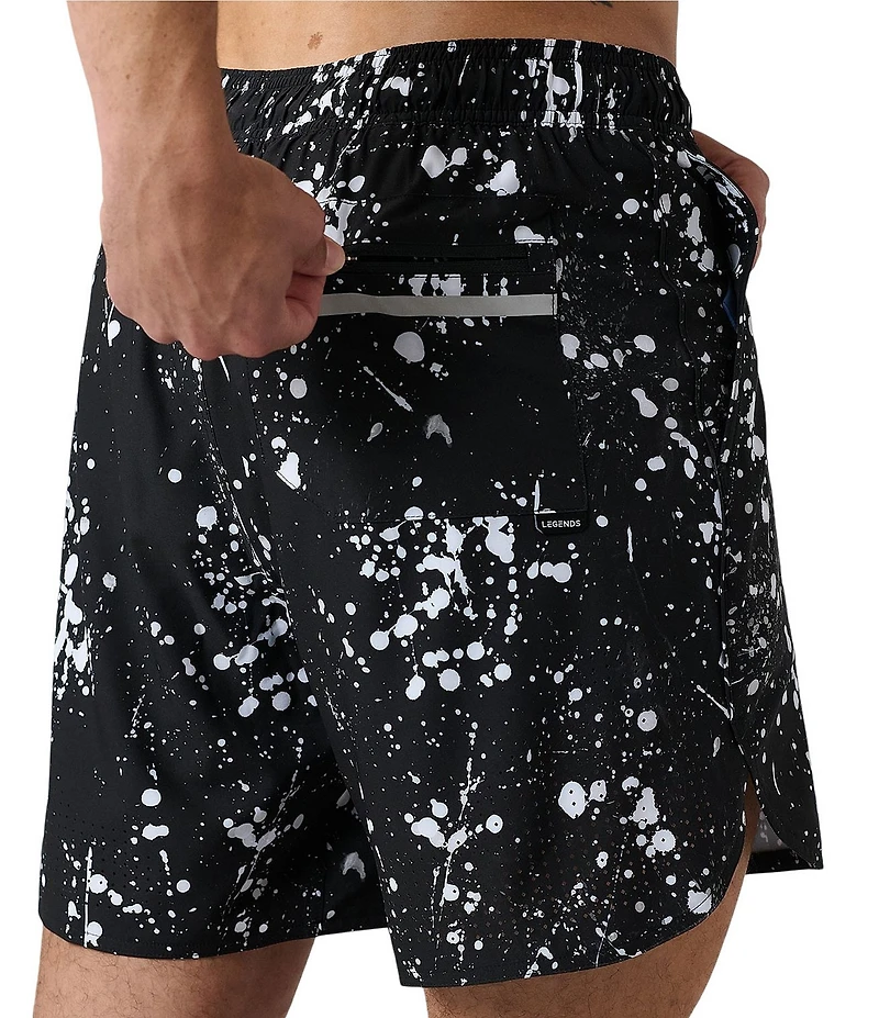 Legends Luka 7#double; Inseam Patterned Shorts