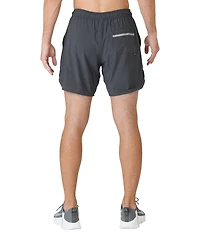 Legends Luka Drawstring Moisture Wicking 5#double; Inseam Shorts