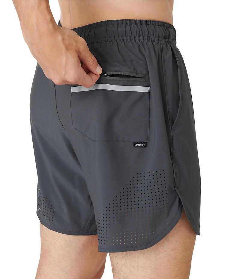 Legends Luka Drawstring Moisture Wicking 5#double; Inseam Shorts