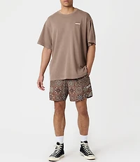 Legends Luka Paisley Tile Print 7#double; Inseam Shorts