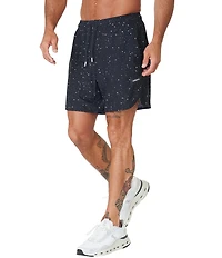 Legends Luka Splatter Print 7#double; Inseam Shorts