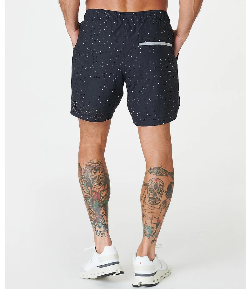 Legends Luka Splatter Print 7#double; Inseam Shorts