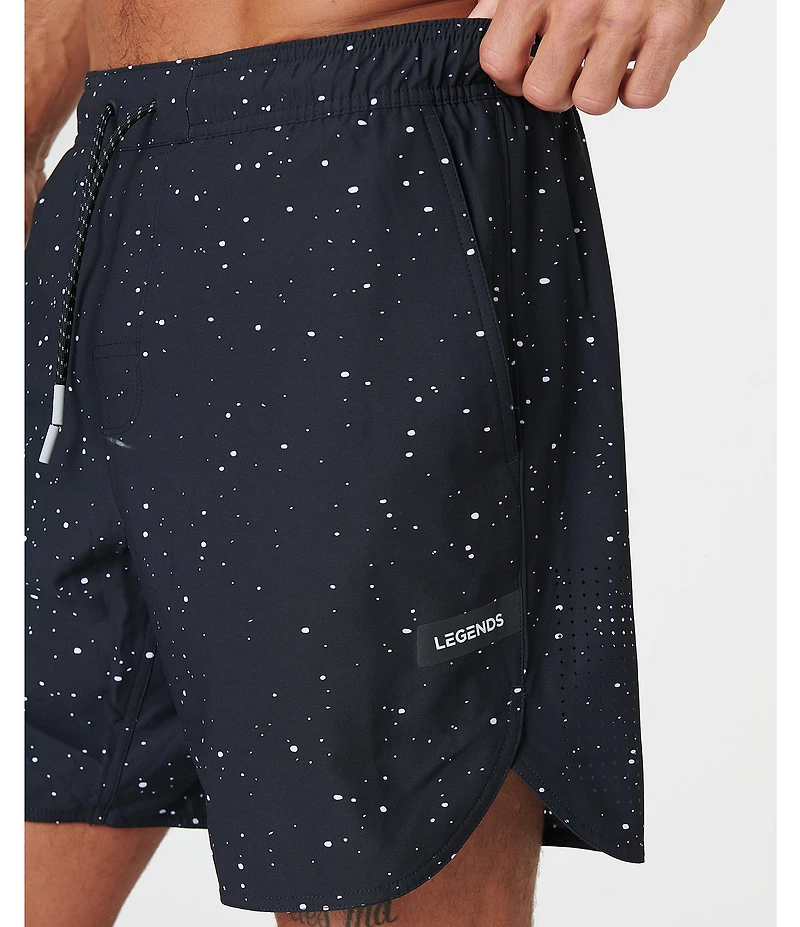 Legends Luka Splatter Print 7#double; Inseam Shorts