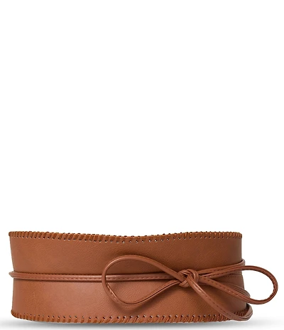 Lele Sadoughi Bonnie Faux Leather Belt