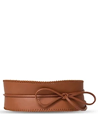 Lele Sadoughi Bonnie Faux Leather Belt