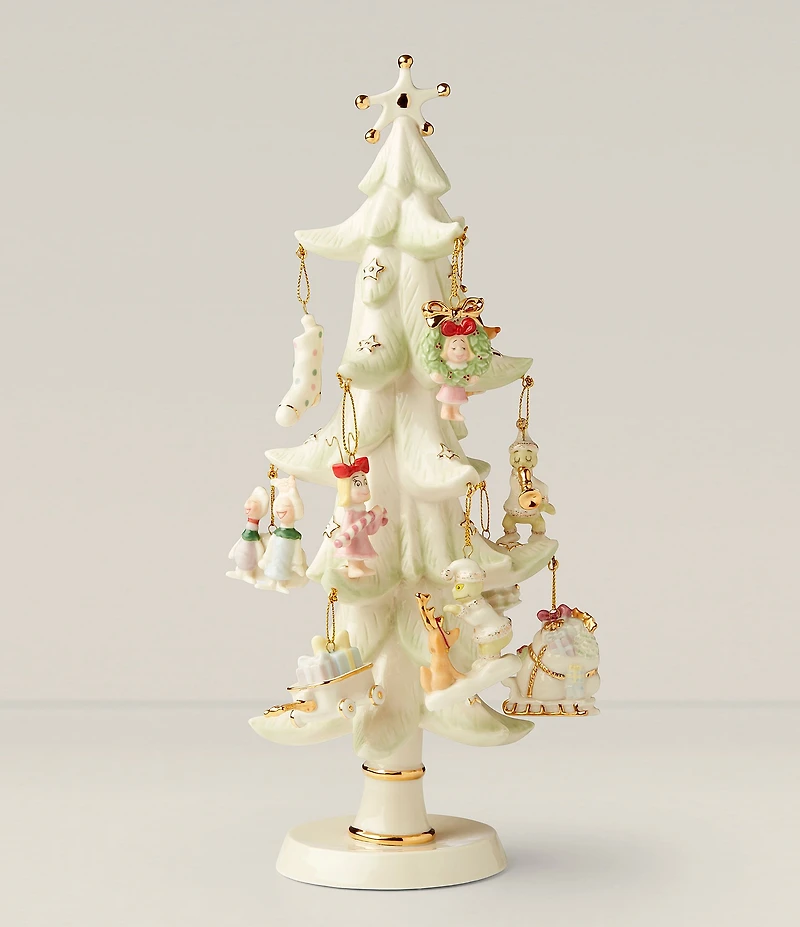 Lenox How The Grinch Stole Christmas 12 Piece Porcelain Ornament And Tree