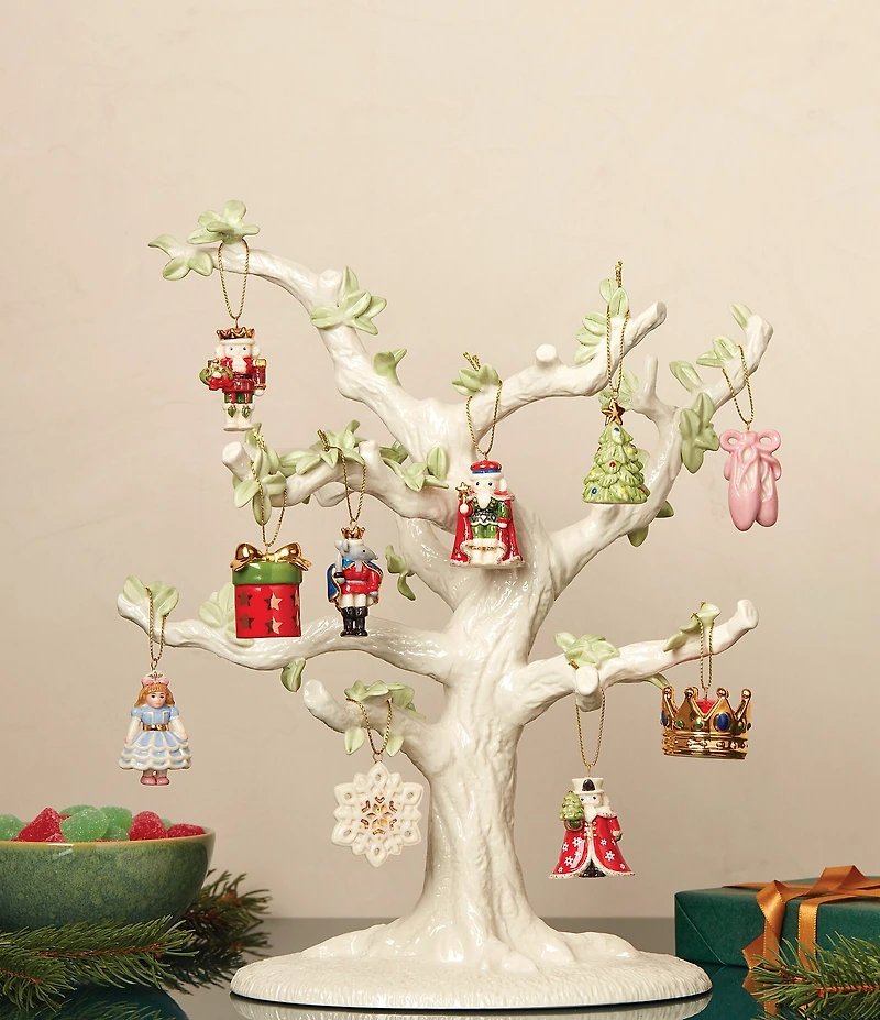 Lenox Nutcracker 10 Piece Ornament and Tree Set