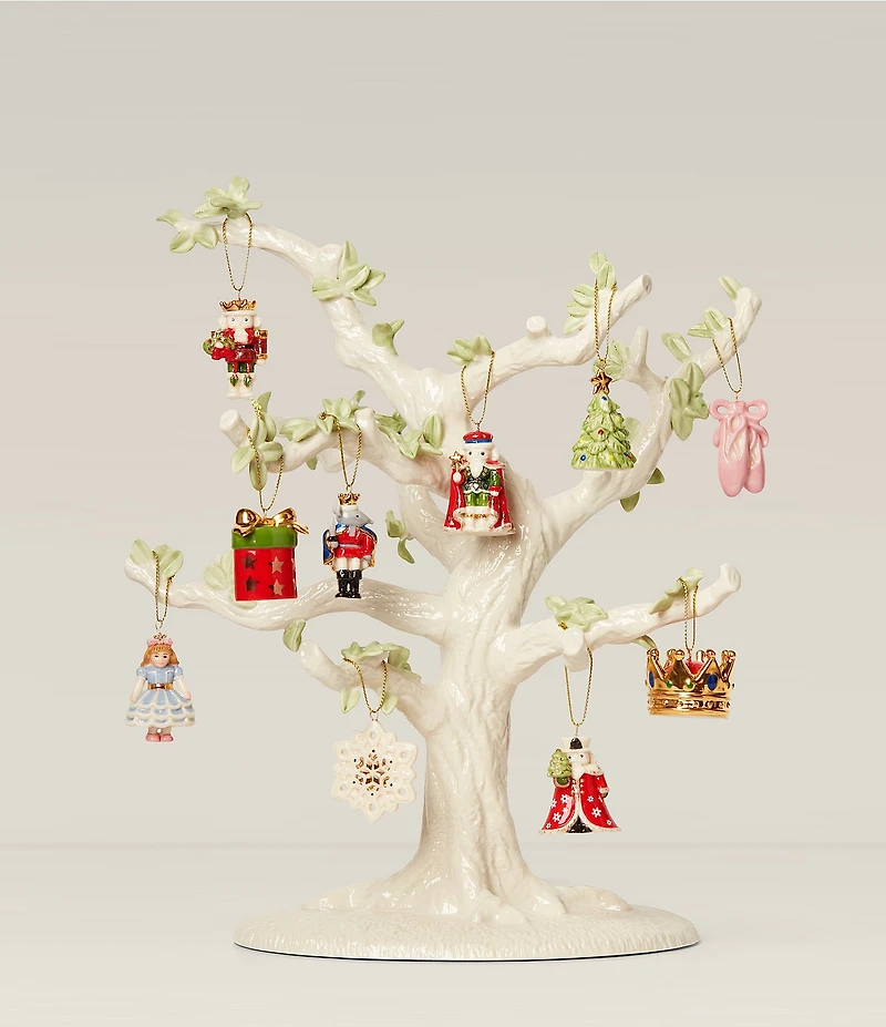 Lenox Nutcracker 10 Piece Ornament and Tree Set