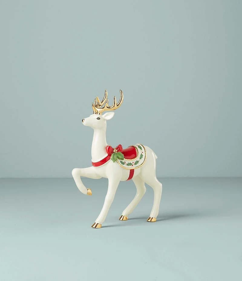 Lenox Holiday Christmas Reindeer Standing Figurine