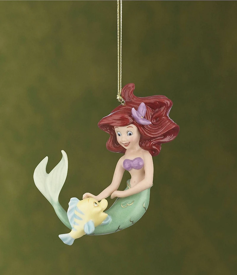 Lenox 2024 Ariel's Best Friend Ornament 35th Anniversary