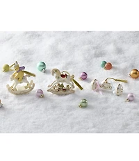 Lenox 2025 Baby's 1st Christmas Rattle Porcelain Ornament